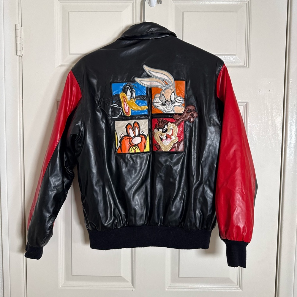 Vintage looking looney Tunes Bomber Jacket